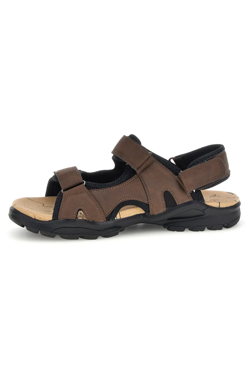 Sandali marrone strappi regolabili Jerpoint MK5103