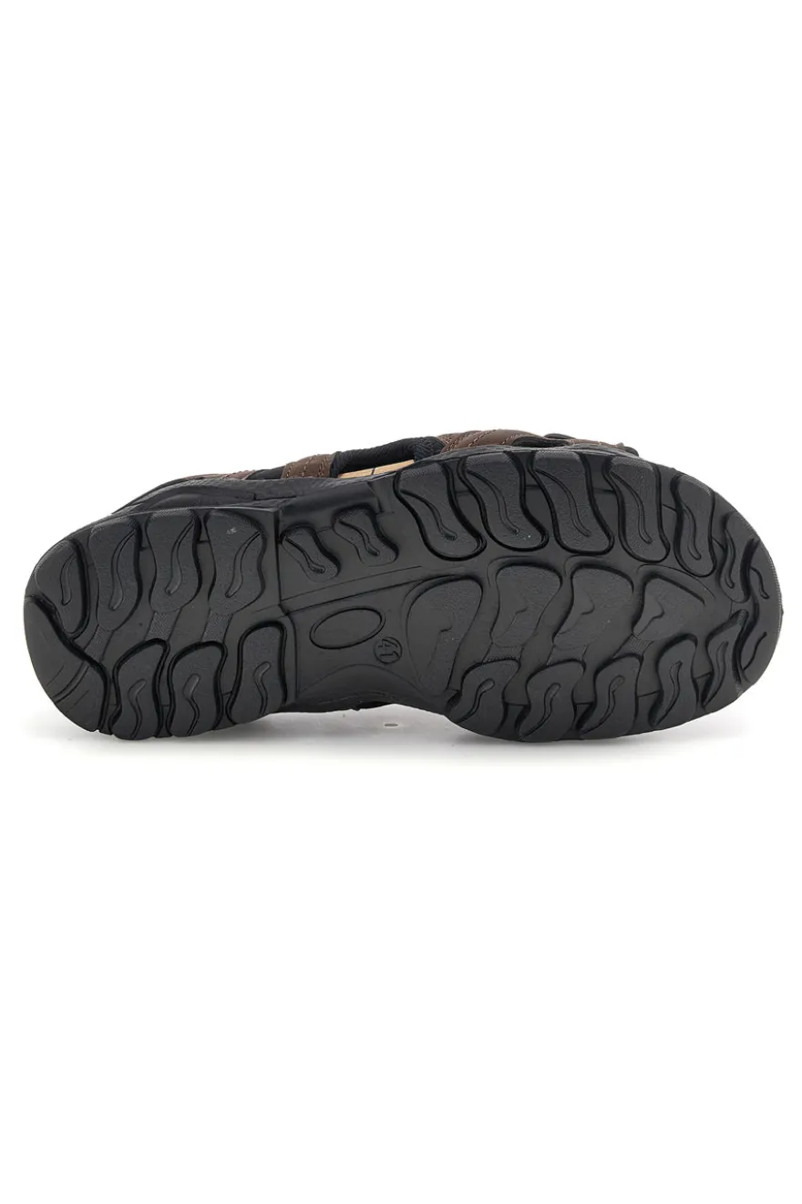 Sandali marrone strappi regolabili Jerpoint MK5103