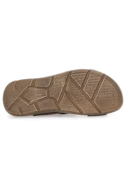 Sandali Marroni con Chiusura a Strappo e Fascia Regolabile Jerpoint 8018