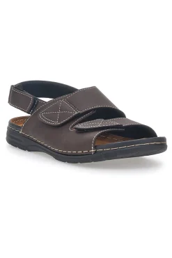 Sandali Marroni Con Chiusura Strappo Jerpoint 647
