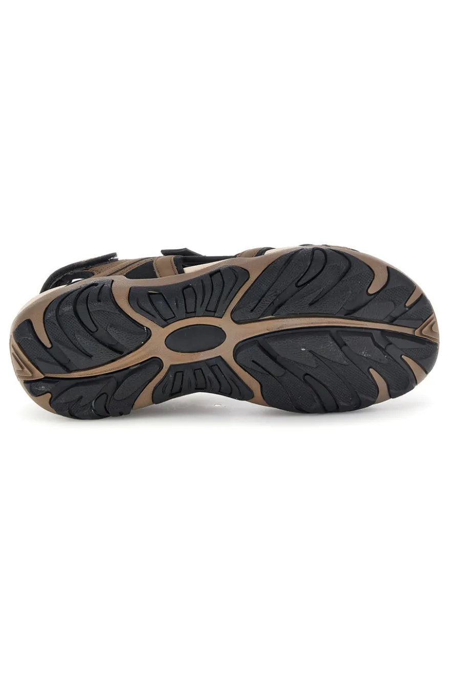 Sandali marroni con chiusure regolabili Goodyear GY31048
