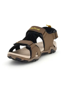 Sandali marroni con chiusure regolabili Goodyear GY31048