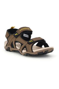 Sandali marroni con chiusure regolabili Goodyear GY31048
