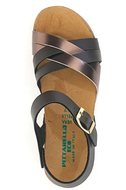 Sandali Marroni con fasce incrociate PITTARELLO ECO 293A850SR