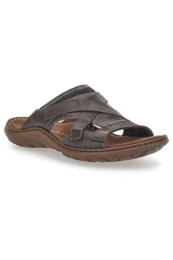 Sandali Marroni Con Fascia Ampia Pittarello Eco 3512