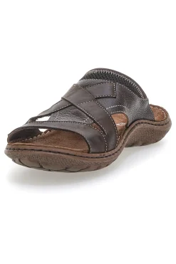 Sandali Marroni Con Fascia Ampia Pittarello Eco 3512