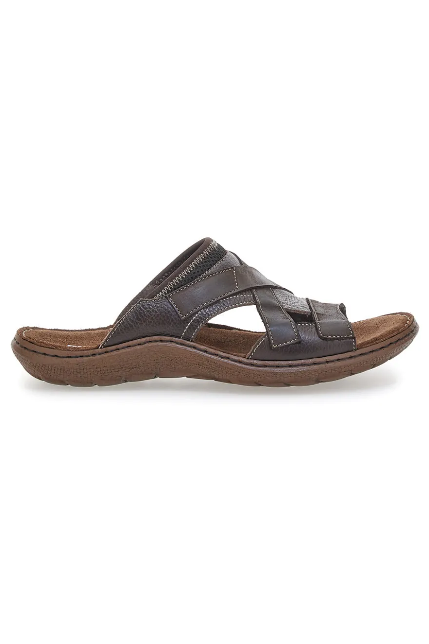 Sandali Marroni Con Fascia Ampia Pittarello Eco 3512
