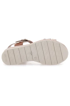 Sandali Marroni Con Platform Made in Italy PRIMA RIGA 1