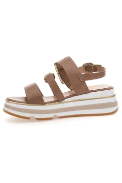 Sandali Marroni Con Platform Mariella Burani K11011