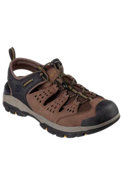 Sandali Marroni Con Punta Chiusa SKECHERS TRESMEN MENARD