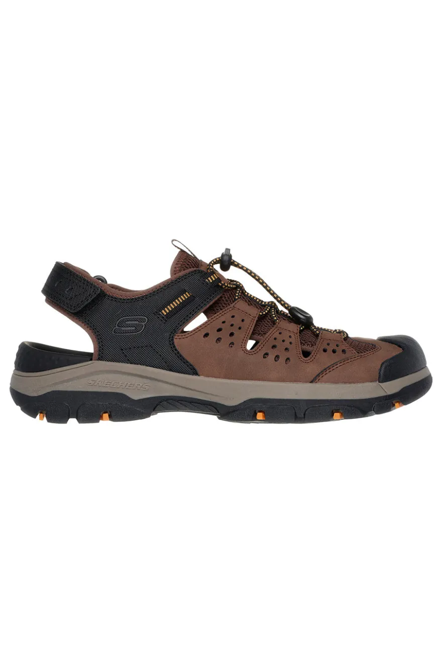 Sandali Marroni Con Punta Chiusa SKECHERS TRESMEN MENARD