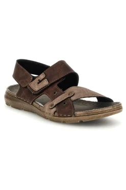 Sandali marroni con sottopiede in pelle Jerpoint 8018580PSSK