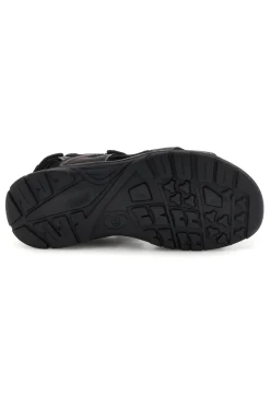 Sandali marroni con strappi in velcro Jerpoint CN15