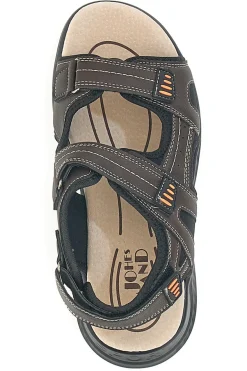 SANDALI MARRONI CON STRAPPO JOHES LAND 1306