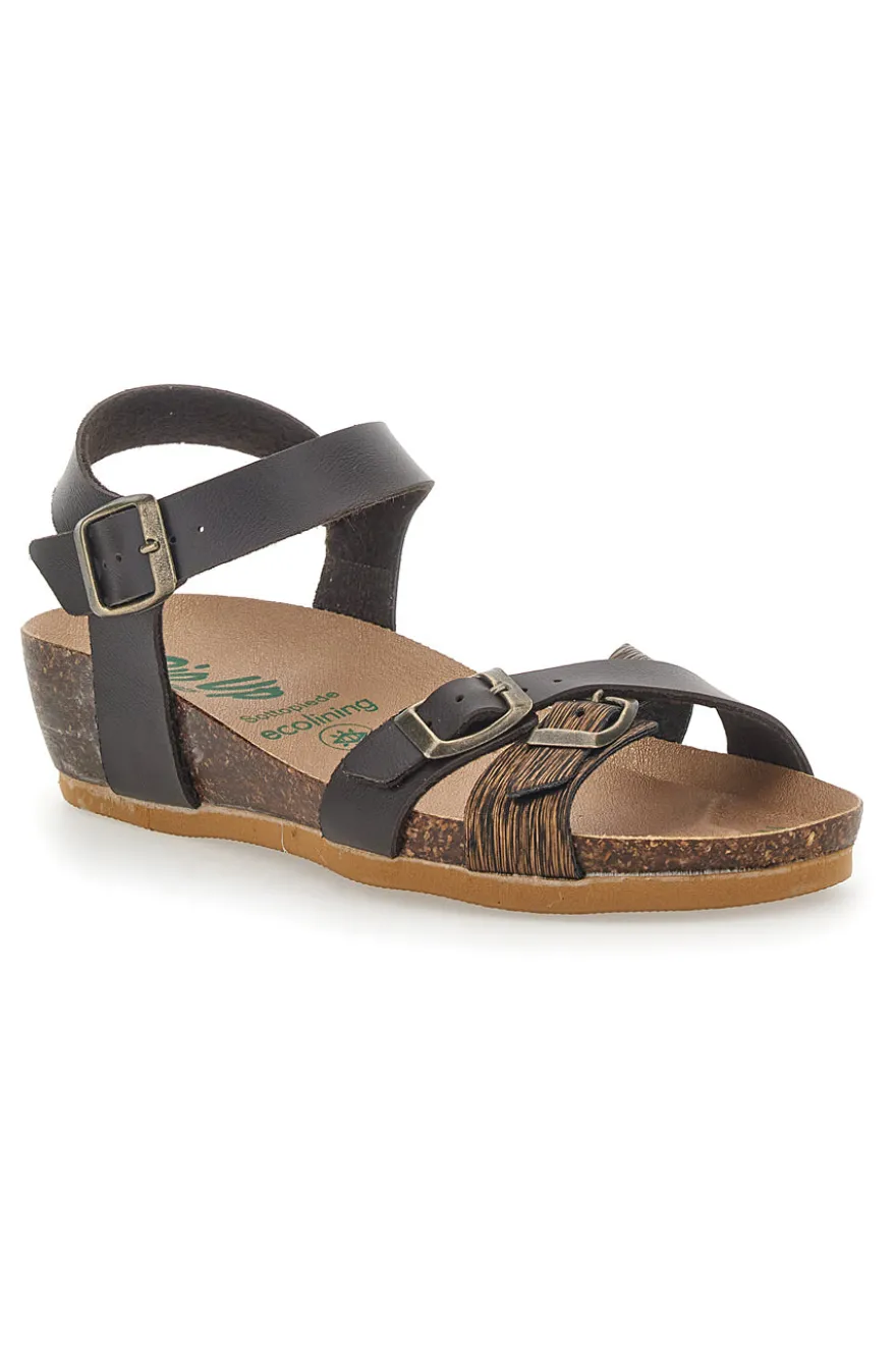 Sandali Marroni Mada In Italy Bio Up 22310