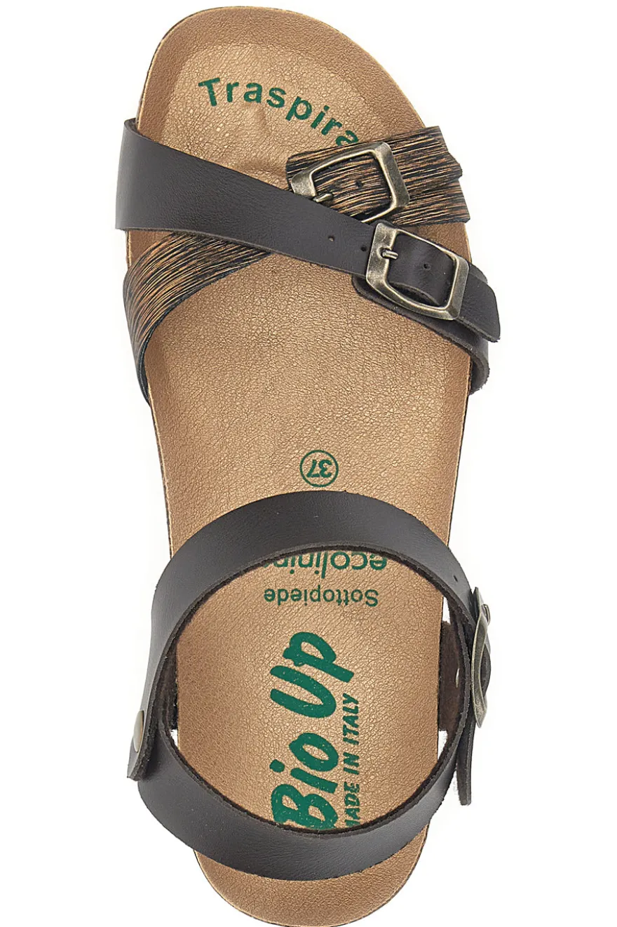 Sandali Marroni Mada In Italy Bio Up 22310