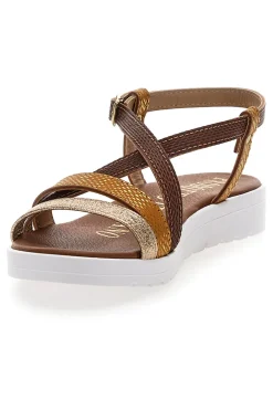 Sandali Marroni Made in Italy Mio Tempo 8864