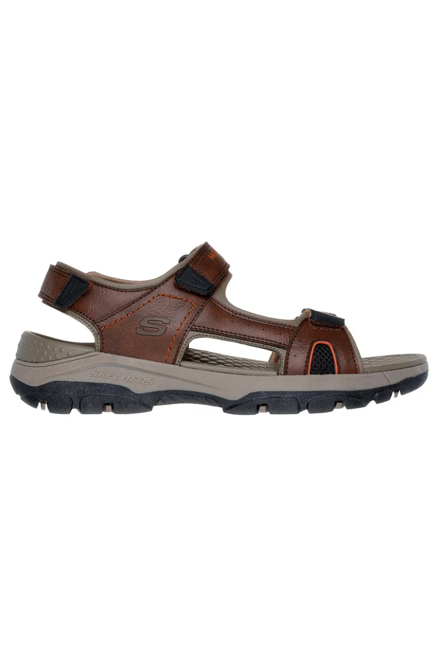Sandali marroni Skechers Tresmen Hirano