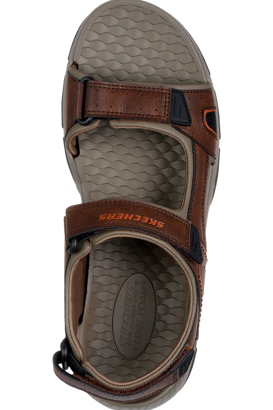 Sandali marroni Skechers Tresmen Hirano