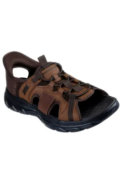 Sandali Marroni Skechers Hands Free Slip-ins Relaxed Fit: Revolted - Merrick