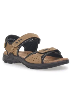 Sandali marroni sportivi con strappi Fly Dynamic FD10