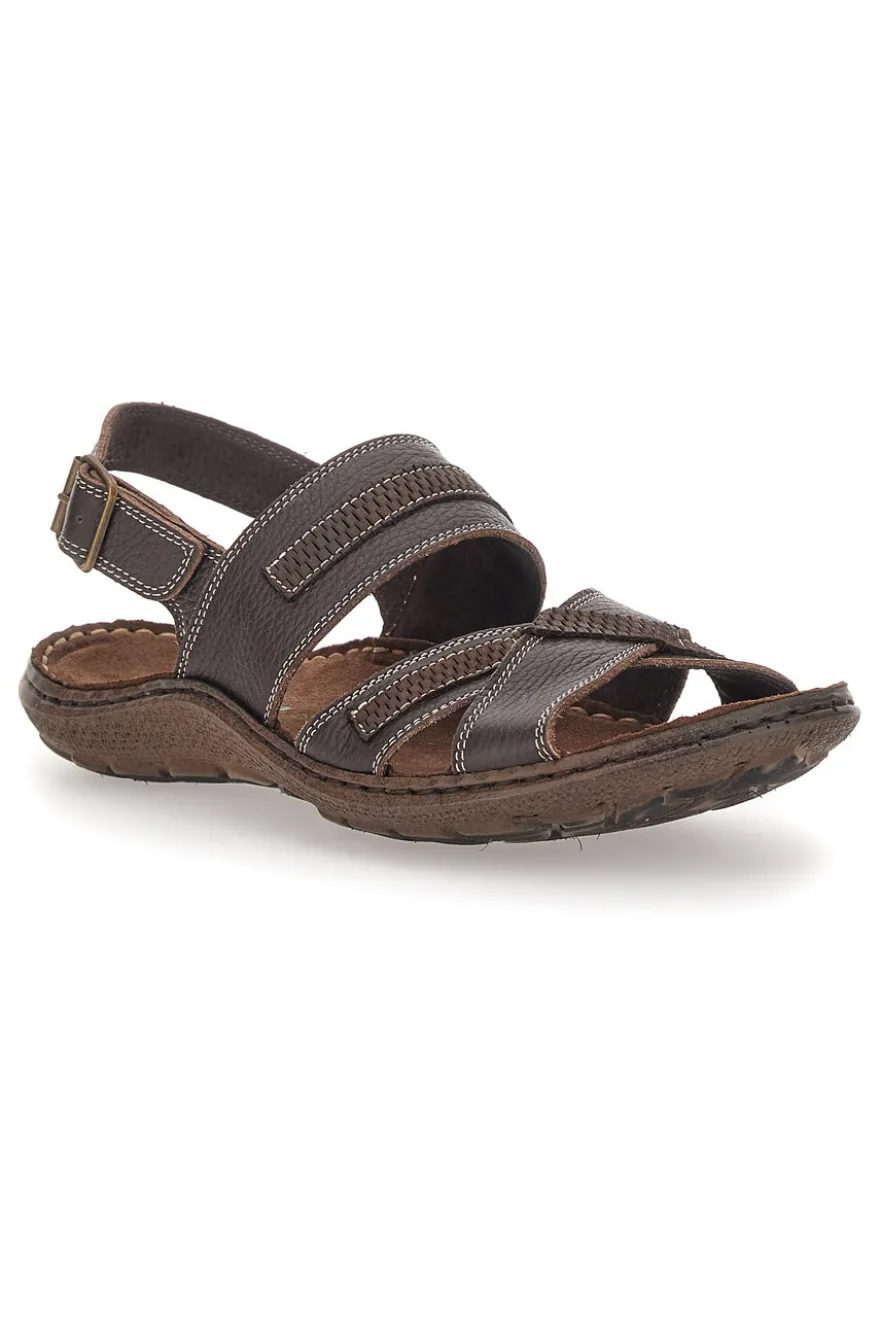 Sandali Marroni Vera Pelle Pittarello Eco 2419028