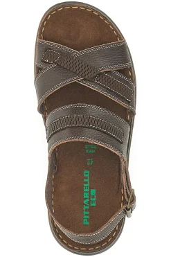 Sandali Marroni Vera Pelle Pittarello Eco 2419028