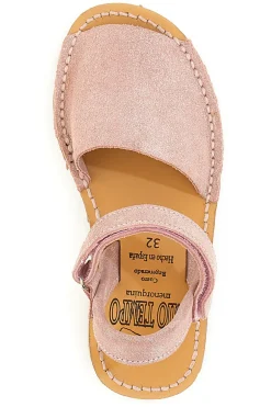 Sandali Minorchine Mio Tempo 35 Rosa Glitter