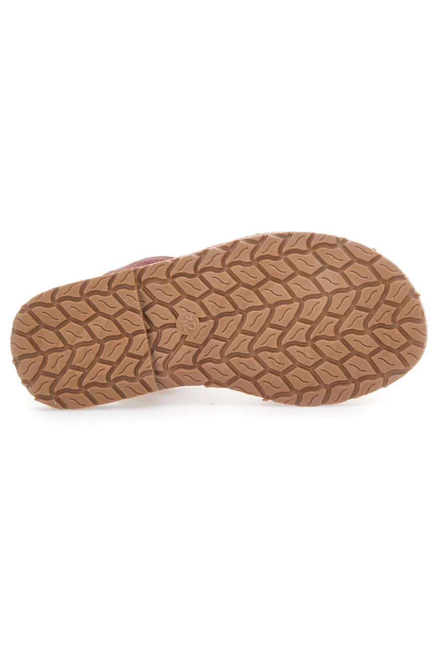 Sandali Minorchine Mio Tempo 35 Rosa Glitter