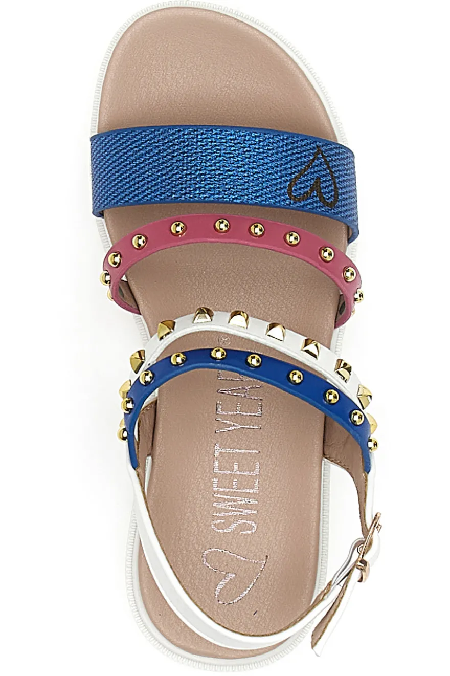 Sandali Multicolor Con Borchie Sweet Years 8363