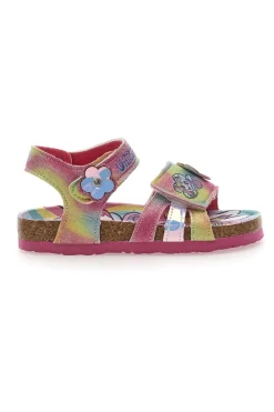 Sandali Multicolor Con Strappo in Velcro Unicorn S8010161