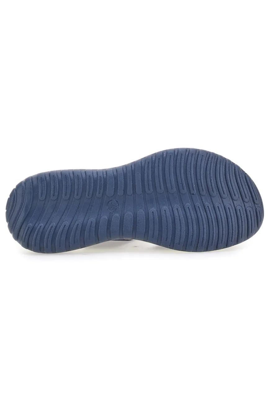 Sandali Navy Con Cinturino Slingback Mio Tempo Mina412