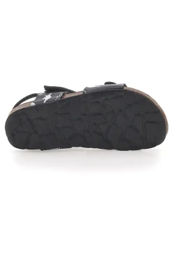 Sandali Navy con Disegni Bianchi Made in Italy PITT KIDS 45289GDN