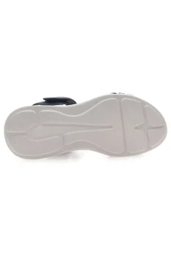 Sandali Navy con Velcro e Fascia Elastica Intrecciata FIRST ACTIVE 3