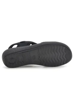 Sandali neri anatomici anti-shock Fly flot 90550E71LA