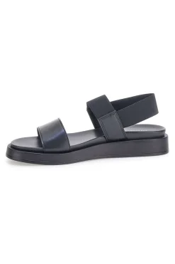 Sandali neri con fasce elastiche Pittarello Focus 28067IN