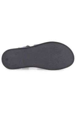 Sandali neri con fasce incrociate Pittarello Focus 28068IN