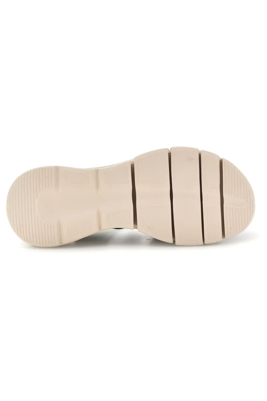 Sandali neri con fasce in tessuto suola comfort Plocadi G80634