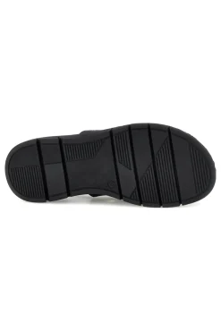Sandali neri con fascia ampia Pittarello focus 3324302
