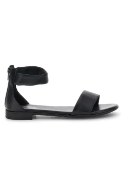 Sandali neri con fascia e cinturino Pittarello look 225495