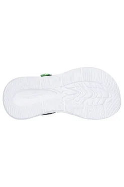Sandali Neri con Luci da Bimbi Skechers Sola Glow Sandal