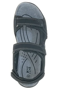 SANDALI NERI CON STRAPPO JOHES LAND 3102