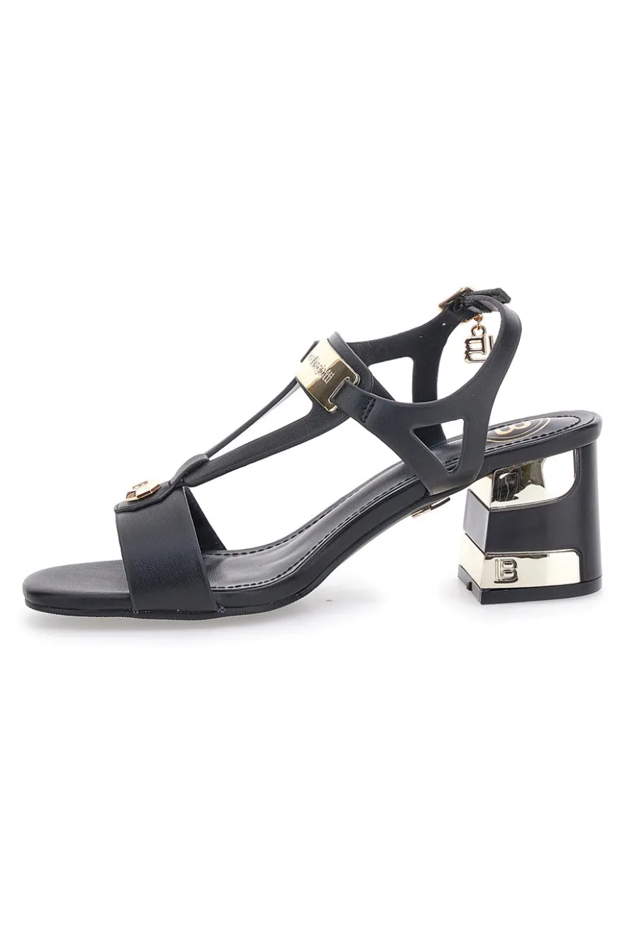 Sandali Neri Con Tacco 6,5 Cm da Donna Laura Biagiotti 8518M