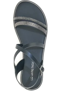 Sandali Neri da Donna Le Havre Paris 5304