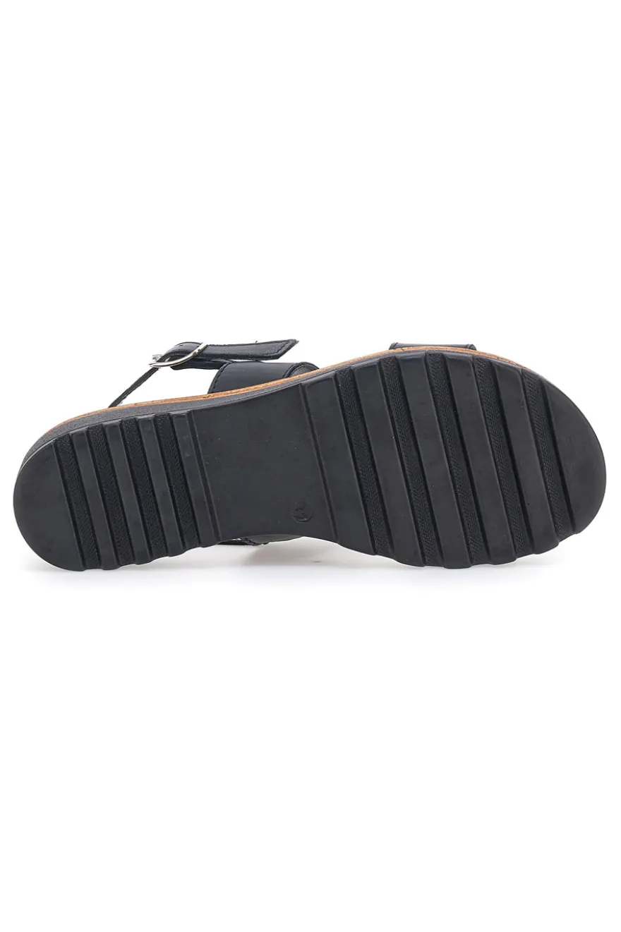 Sandali neri da Donna Pittarello Love 2994