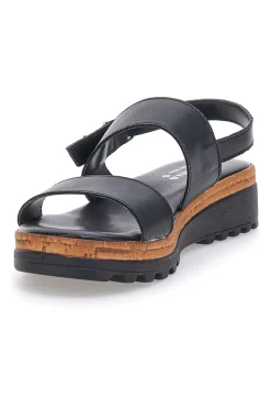 Sandali neri da Donna Pittarello Love 2994