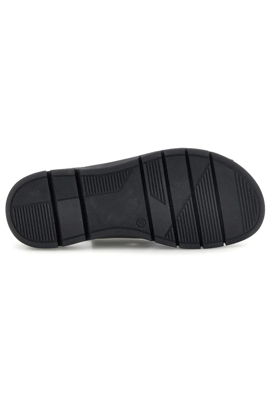 Sandali neri in pelle Pittarello focus 3324229