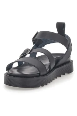 Sandali Neri in Vera Pelle da Donna Pittarello Capsule 27152