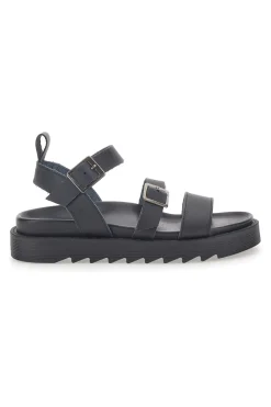 Sandali Neri in Vera Pelle da Donna Pittarello Capsule 27152