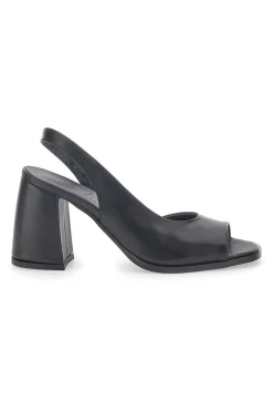 Sandali Neri In Vera Pelle Made In Italy Pittarello Glam 8241